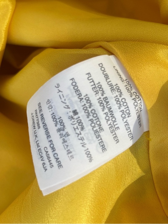 J. Crew Collection Yellow Floral Pencil Skirt - Picture 4 of 5